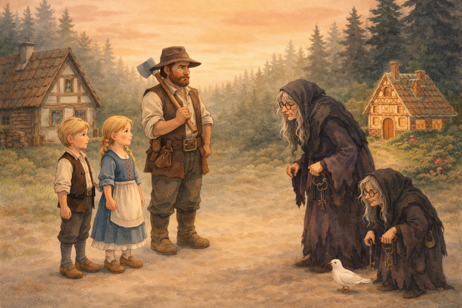 Sampul cerita Hansel dan Gretel