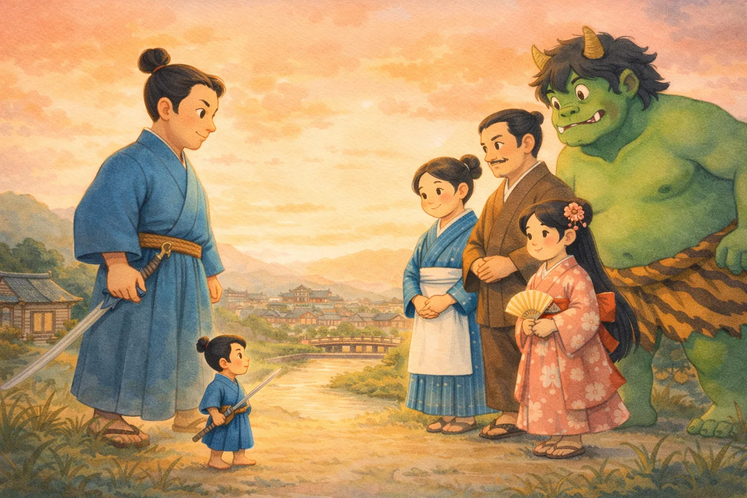 Sampul cerita Issunboshi Si Anak Sejari
