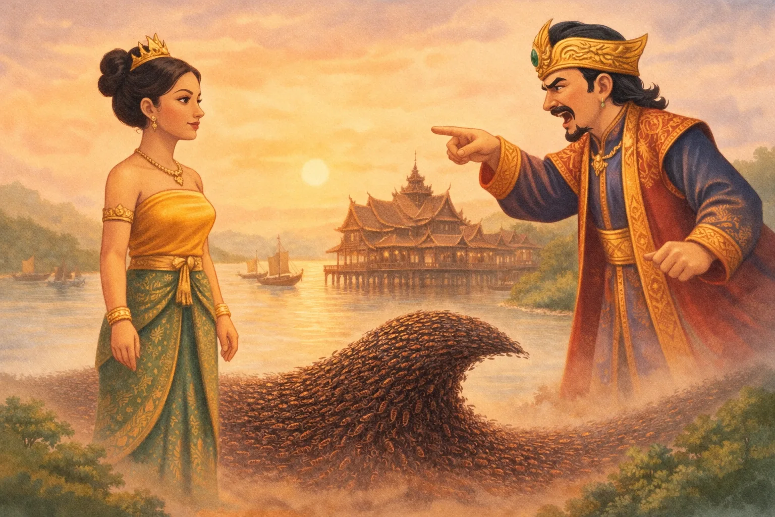 Sampul cerita Legenda Danau Lipan