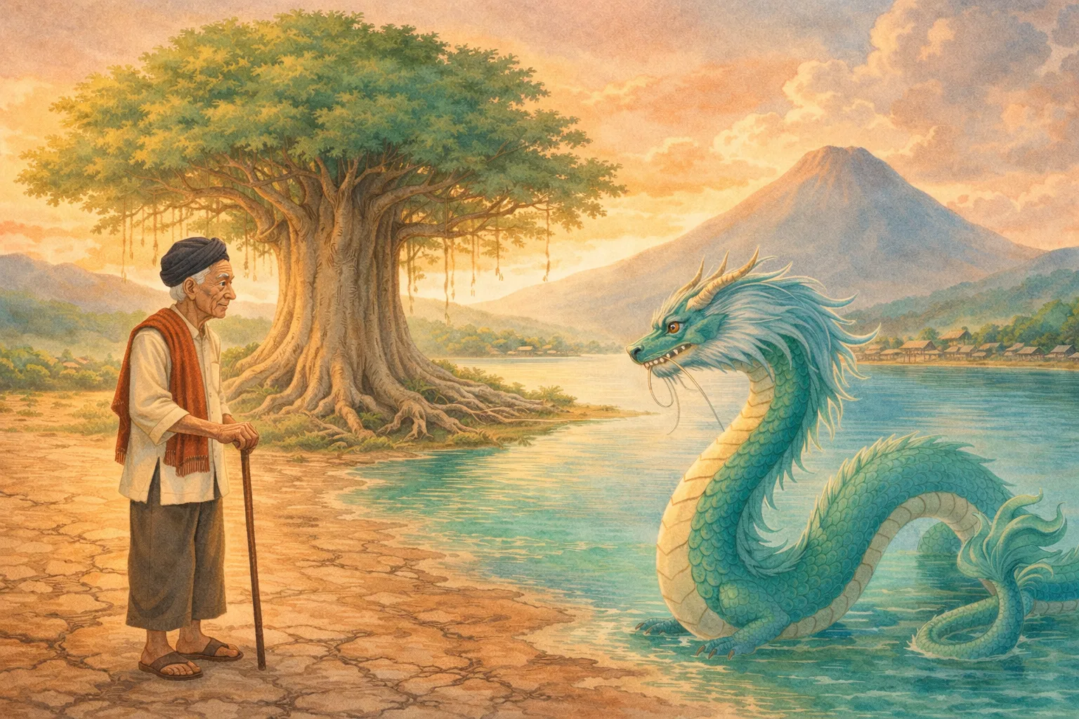 Sampul cerita Legenda Danau Ranau