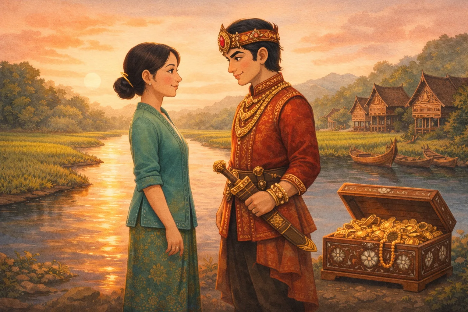 Sampul cerita Legenda Lubuk Emas