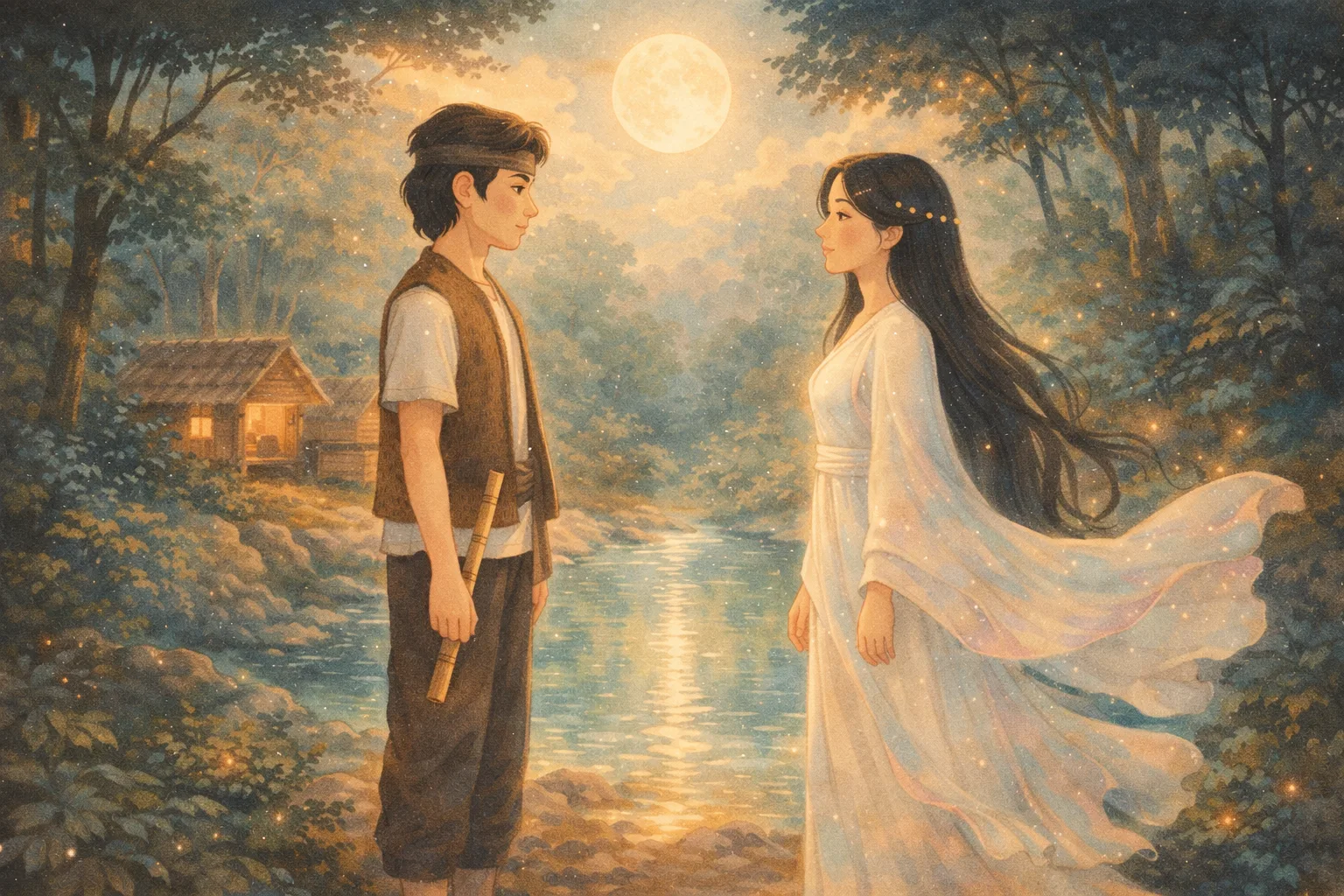 Sampul cerita Legenda Telaga Bidadari