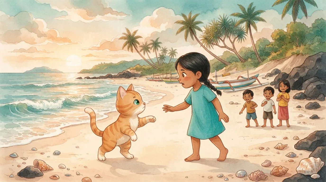 Sampul cerita Milo di Pantai