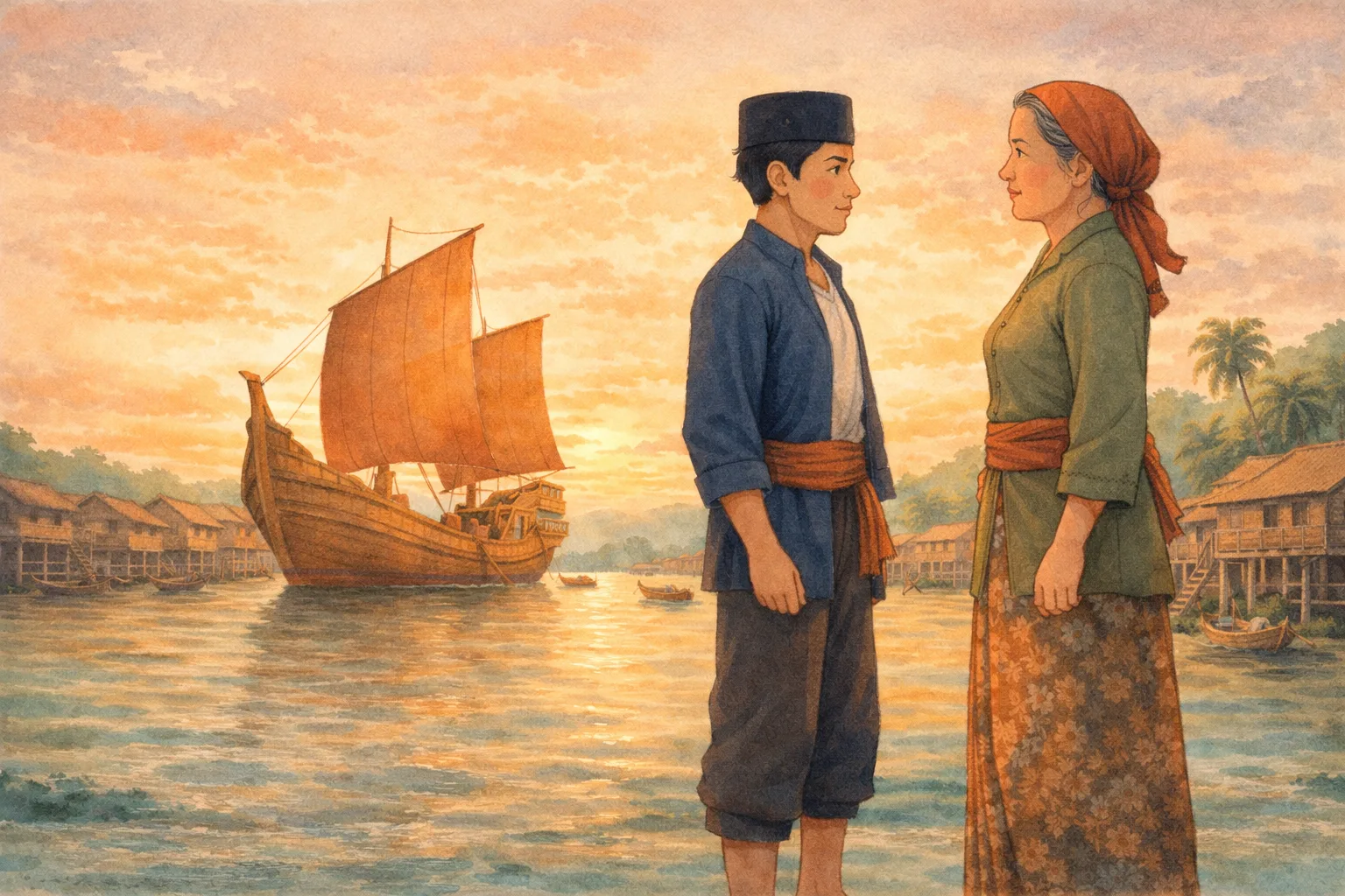 Sampul cerita Nakhoda Manis dari Brunei