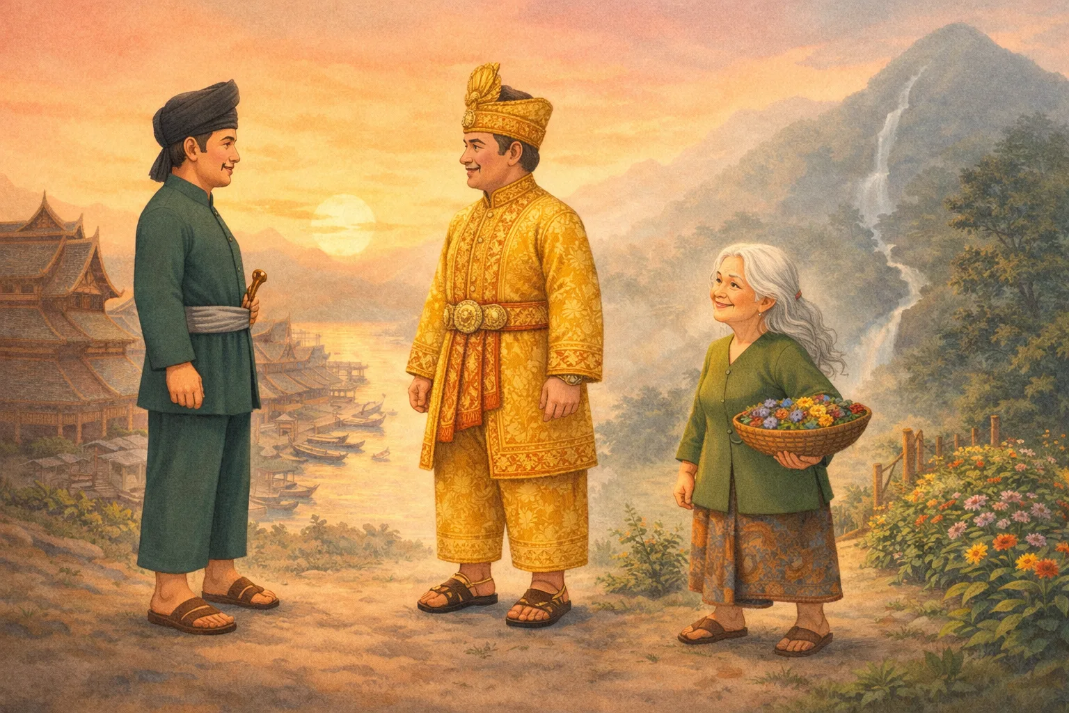 Sampul cerita Putri Gunung Ledang