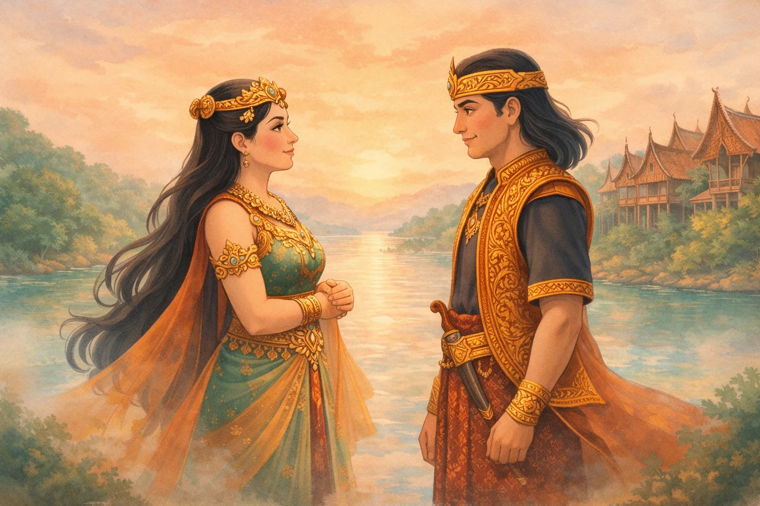Sampul cerita Putri Karang Melenu