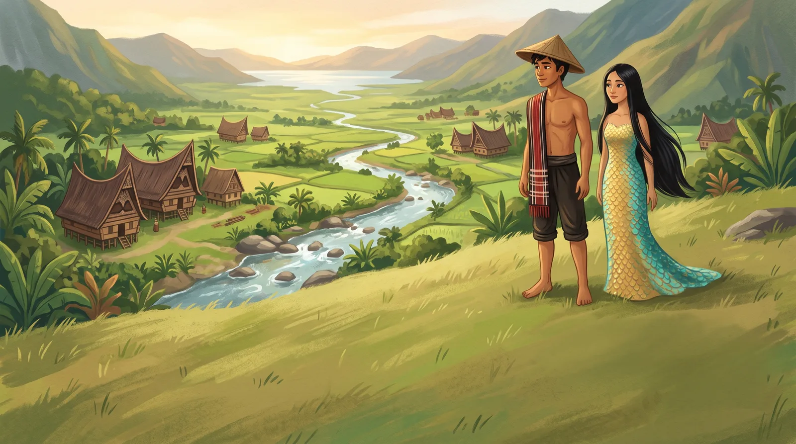 Sampul cerita Legenda Danau Toba