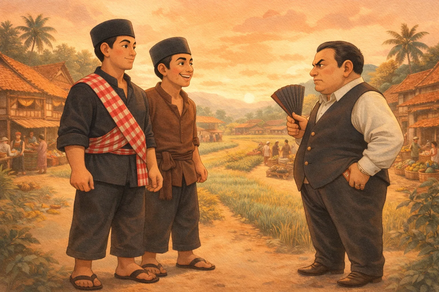 Sampul cerita Si Pitung Jagoan Betawi